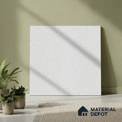 Stone Look Floor Tile TL 09423 | Matte Finish 20 x 20 inch Vitrified Tile - 12 mm | Suitable For Kitchen, Bathroom, Bedroom & Office | Pattern Alignment May Vary | 2-3 mm Spacer is Mandatory