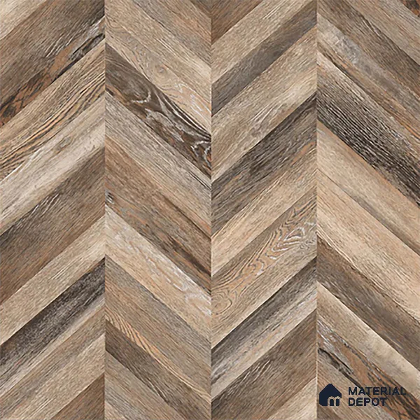 Wood Look Floor Tile TL 09419 | Matte Finish 20 x 20 inch Vitrified Tile - 12 mm | Suitable For Kitchen, Bathroom, Bedroom & Office | Pattern Alignment May Vary | 2-3 mm Spacer is Mandatory