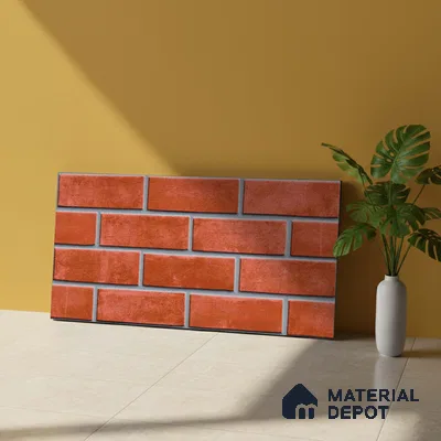 Stone Look Wall Tile TL 09435 | Matte Finish 2 ft x 1 ft Ceramic Tile - 9 mm | Suitable For Modern Facades, Outdoor Cladding, Feature Wall