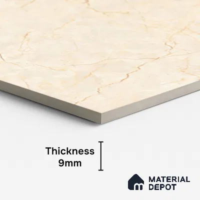 TL 10312  Look Floor & Wall Tile Florite Beige 4 ft x 2 ft Matte Finish Vitrified Tile - 9 mm