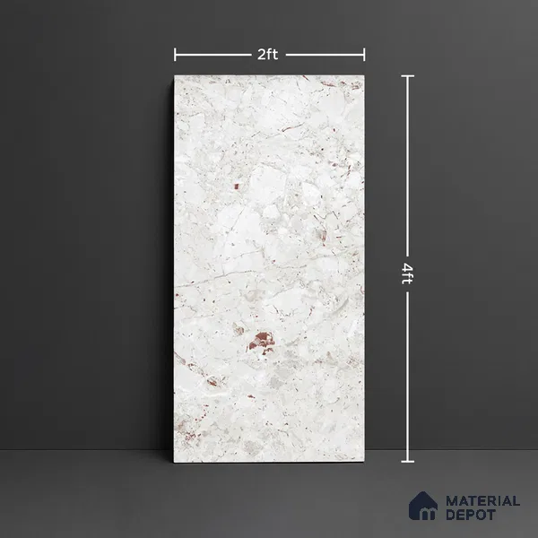 TL 10311 Look Floor & Wall Tile Brescia Estrella 4 ft x 2 ft Matte Finish Vitrified Tile - 9 mm