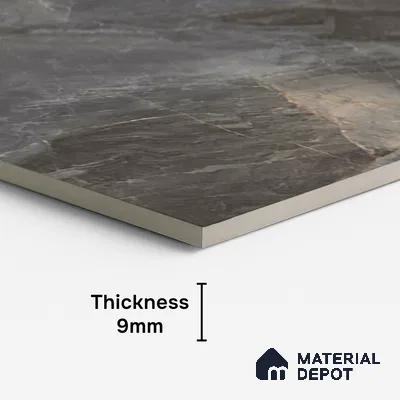 TL 10313 B  Look Floor & Wall Tile Carnico Smoke 4 ft x 2 ft Matte Finish Vitrified Tile - 9 mm