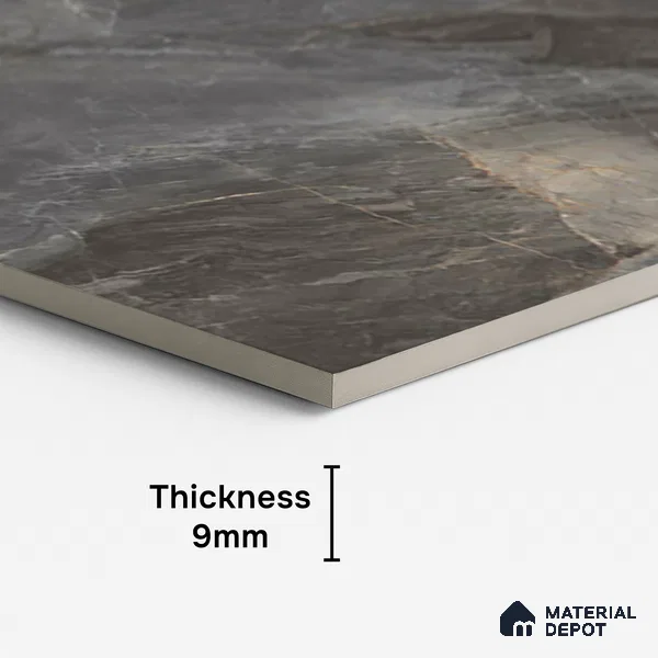 TL 10313 B  Look Floor & Wall Tile Carnico Smoke 4 ft x 2 ft Matte Finish Vitrified Tile - 9 mm