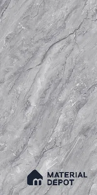 Marble Look Wall & Floor Tile TL 09021 | Matte Finish 4 ft x 2 ft Vitrified Tile - 9 mm | Suitable For Kitchen, Bathroom, Bedroom & Office