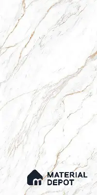 Marble Look Wall & Floor Tile TL 08921 | Matte Finish 4 ft x 2 ft Vitrified Tile - 9 mm | Suitable For Kitchen, Bathroom, Bedroom & Office