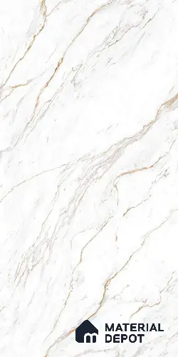 Marble Look Wall & Floor Tile TL 08921 | Matte Finish 4 ft x 2 ft Vitrified Tile - 9 mm | Suitable For Kitchen, Bathroom, Bedroom & Office