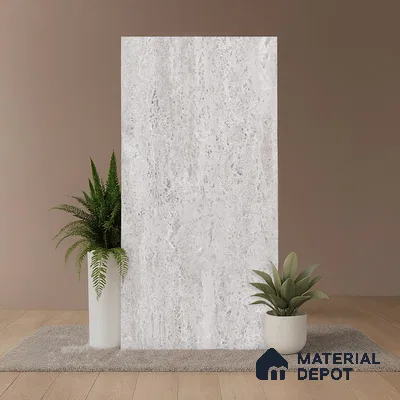 Marble Look Wall & Floor Tile TL 09023 | Matte Finish 4 ft x 2 ft Vitrified Tile - 9 mm | Suitable For Kitchen, Bathroom, Bedroom & Office