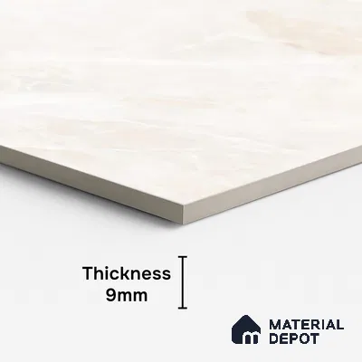 Marble Look Wall & Floor Tile TL 08929 | Matte Finish 4 ft x 2 ft Vitrified Tile - 9 mm | Suitable For Kitchen, Bathroom, Bedroom & Office