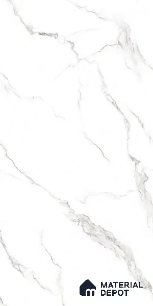 Marble Look Wall & Floor Tile TL 09016 | Matte Finish 4 ft x 2 ft Vitrified Tile - 9 mm | Suitable For Kitchen, Bathroom, Bedroom & Office