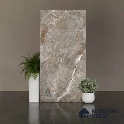 Marble Look Wall & Floor Tile TL 08928 | Matte Finish 4 ft x 2 ft Vitrified Tile - 9 mm | Suitable For Kitchen, Bathroom, Bedroom & Office