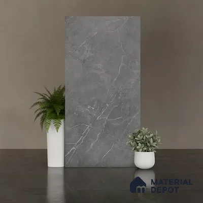 Marble Look Wall & Floor Tile TL 09013 | Matte Finish 4 ft x 2 ft Vitrified Tile - 9 mm | Suitable For Kitchen, Bathroom, Bedroom & Office