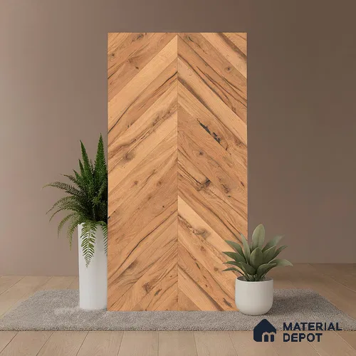 Wood Look Wall & Floor Tile TL 08927 | Matte Finish 4 ft x 2 ft Vitrified Tile - 9 mm | Suitable For Kitchen, Bathroom, Bedroom & Office