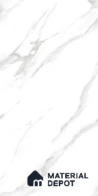 Marble Look Wall & Floor Tile TL 08920 | Matte Finish 4 ft x 2 ft Vitrified Tile - 9 mm | Suitable For Kitchen, Bathroom, Bedroom & Office