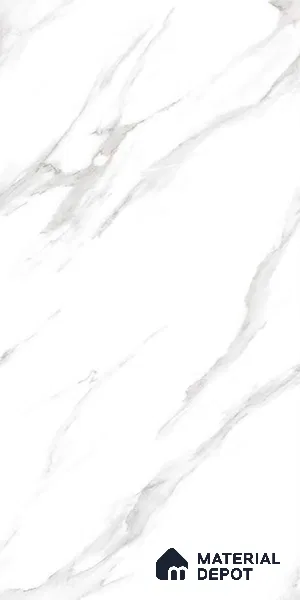 Marble Look Wall & Floor Tile TL 08920 | Matte Finish 4 ft x 2 ft Vitrified Tile - 9 mm | Suitable For Kitchen, Bathroom, Bedroom & Office