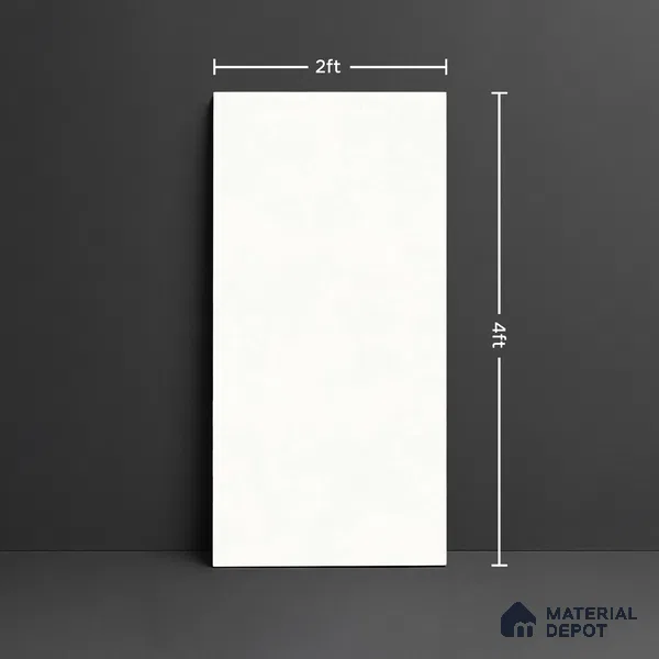 Stone Look Wall & Floor Tile TL 09030 | Matte Finish 4 ft x 2 ft Vitrified Tile - 9 mm | Suitable For Kitchen, Bathroom, Bedroom & Office