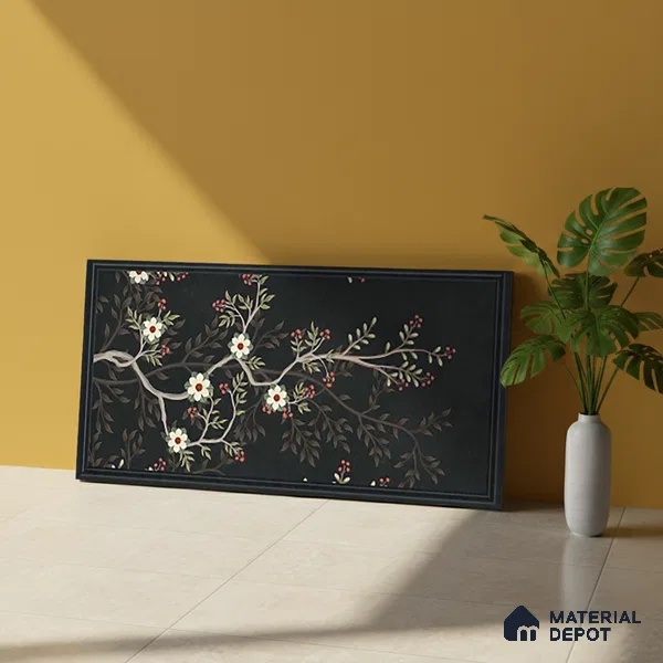 Tropical Wall Tile TL 09782 Matte Finish 2 ft x 1 ft Ceramic Wall Tile - 9 mm | Please Expect a Slight Variation of Pattern