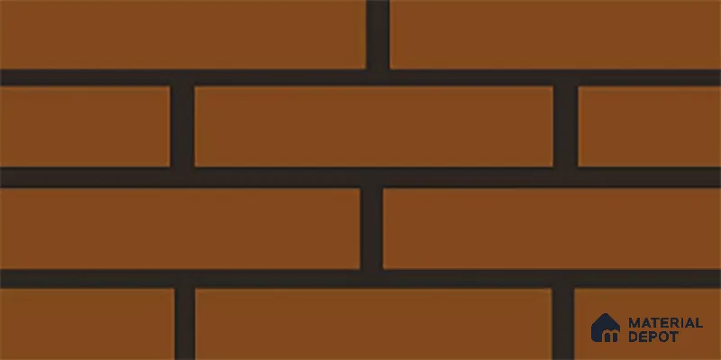 Brick Wall Tile Alloy P-150 TL 09777 2 ft x 1 ft Matte Finish Ceramic Tile - 9 mm