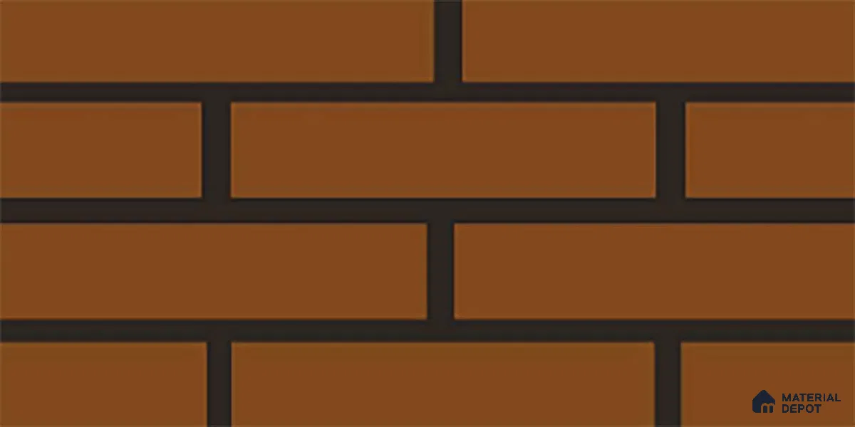 Brick Wall Tile Alloy P-150 TL 09777 2 ft x 1 ft Matte Finish Ceramic Tile - 9 mm