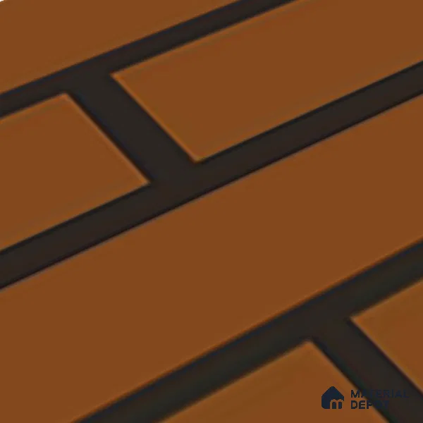 Brick Wall Tile Alloy P-150 TL 09777 2 ft x 1 ft Matte Finish Ceramic Tile - 9 mm