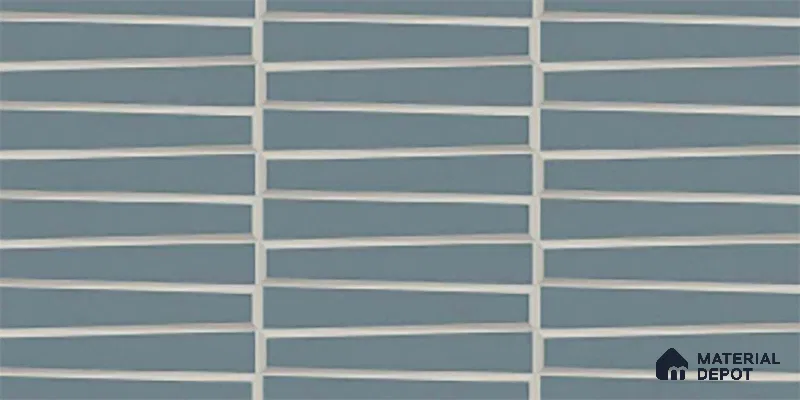 Faux Subway Look Empire Ocean TL 09786 C 2 ft x 1 ft Matte Finish Ceramic Wall Tile - 9 mm