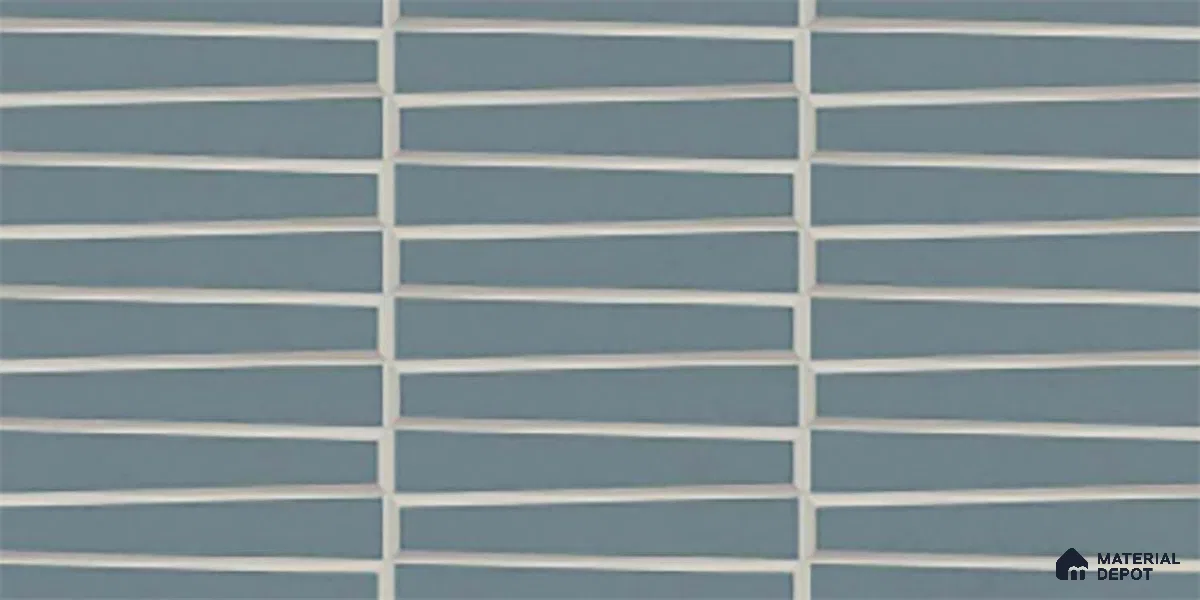 Faux Subway Look Empire Ocean TL 09786 C 2 ft x 1 ft Matte Finish Ceramic Wall Tile - 9 mm