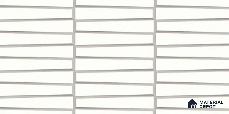 Faux Subway Look Empire White (P-208) TL 09786 E 2 ft x 1 ft Matte Finish Ceramic Wall Tile - 9 mm
