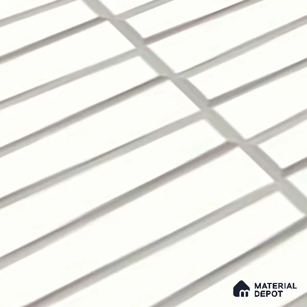 Faux Subway Look Empire White (P-208) TL 09786 E 2 ft x 1 ft Matte Finish Ceramic Wall Tile - 9 mm