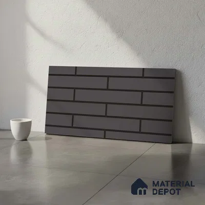 Subway Look Royal Dark Grey-143 TL 09780 B 2 ft x 1 ft Matte Finish Ceramic Wall Tile - 9 mm | Please Expect a Slight Variation of Pattern