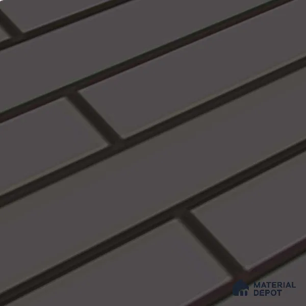 Subway Look Royal Dark Grey-143 TL 09780 B 2 ft x 1 ft Matte Finish Ceramic Wall Tile - 9 mm | Please Expect a Slight Variation of Pattern