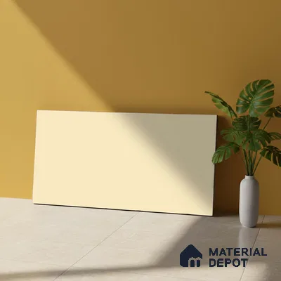 Plain Look Matt Ivory TL 09790 C 2 ft x 1 ft Matte Finish Ceramic Wall Tile - 9 mm