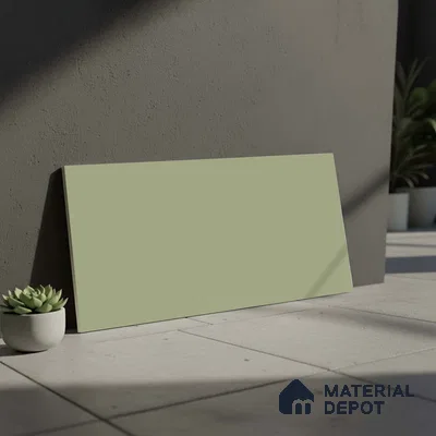 Plain Look Matt Mint TL 09790 E 2 ft x 1 ft Matte Finish Ceramic Wall Tile - 9 mm
