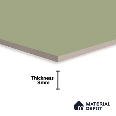 Plain Look Matt Mint TL 09790 E 2 ft x 1 ft Matte Finish Ceramic Wall Tile - 9 mm