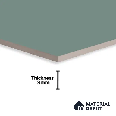 Plain Look Matt Sea TL 09790 F 2 ft x 1 ft Matte Finish Ceramic Wall Tile - 9 mm