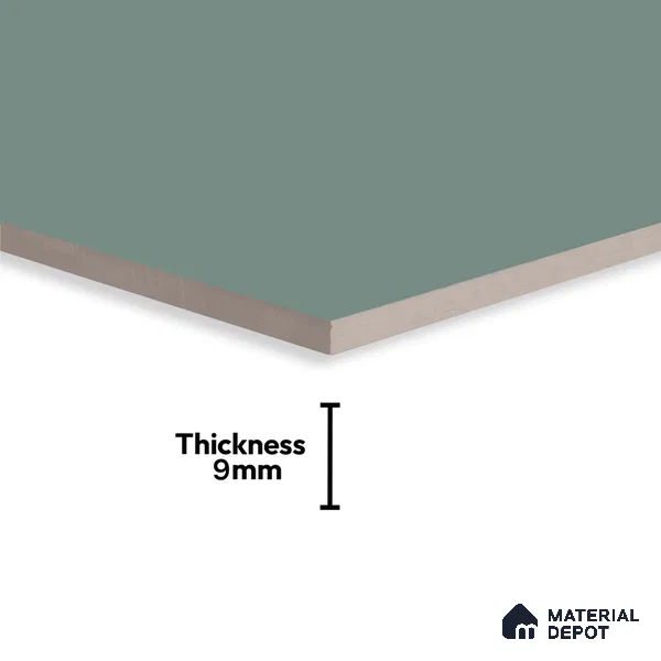 Plain Look Matt Sea TL 09790 F 2 ft x 1 ft Matte Finish Ceramic Wall Tile - 9 mm