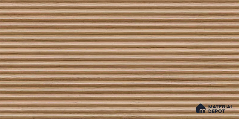 Wooden Punch Wall Tile 31605 HL 3 (P-135) TL 09791 2 ft x 1 ft Matte Finish Ceramic Tile - 9 mm