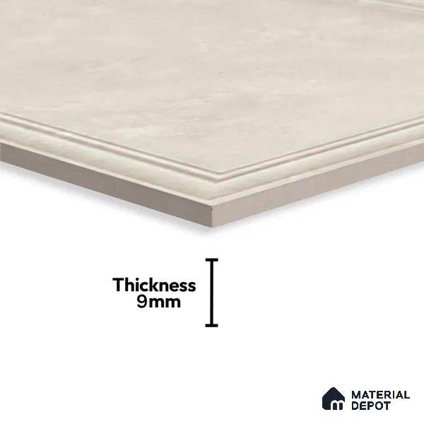 Plain Look 31659-D TL 09781 B 2 ft x 1 ft Matte Finish Ceramic Wall Tile - 9 mm