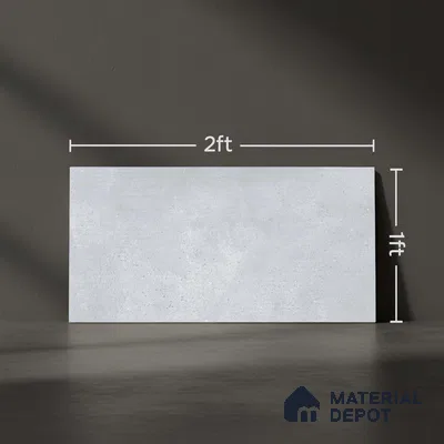 Cement Look 31644 D TL 09797 C 2 ft x 1 ft Matte Finish Ceramic Wall Tile - 9 mm