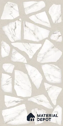 TL 12814 B Maxi Bianco 4 ft x 2 ft Vitrified Matte Finish Tile - 9 mm