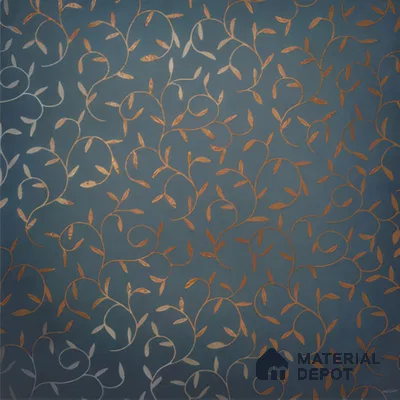 Moroccan Wall & Floor Tile TL 00214 A Pattern 1 Goldy Blue 1 ft x 1 ft Matte Finish Ceramic Tile - 9 mm | Random Design | Suitable For Kitchen, Bathroom, Dining Area | Please Expect a Slight Variation of Pattern