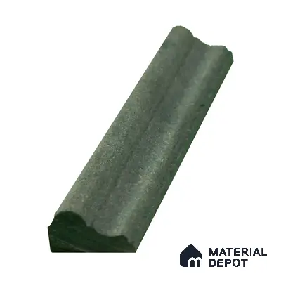 DIY Unfinished HDHMR Designer Paintable Wainscot French Wall Moulding Design 1 Greenova PM 00297 E | 8 ft x 22 mm x 12 mm | Nail & Adhesive Installation