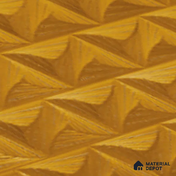 Metallic Wall Tile TL 05495 B Lustra Lustrous Gold 2 ft x 1 ft Ceramic Metallic Finish - 9 mm | Suitable for Bathroom, Kitchen (Sample)