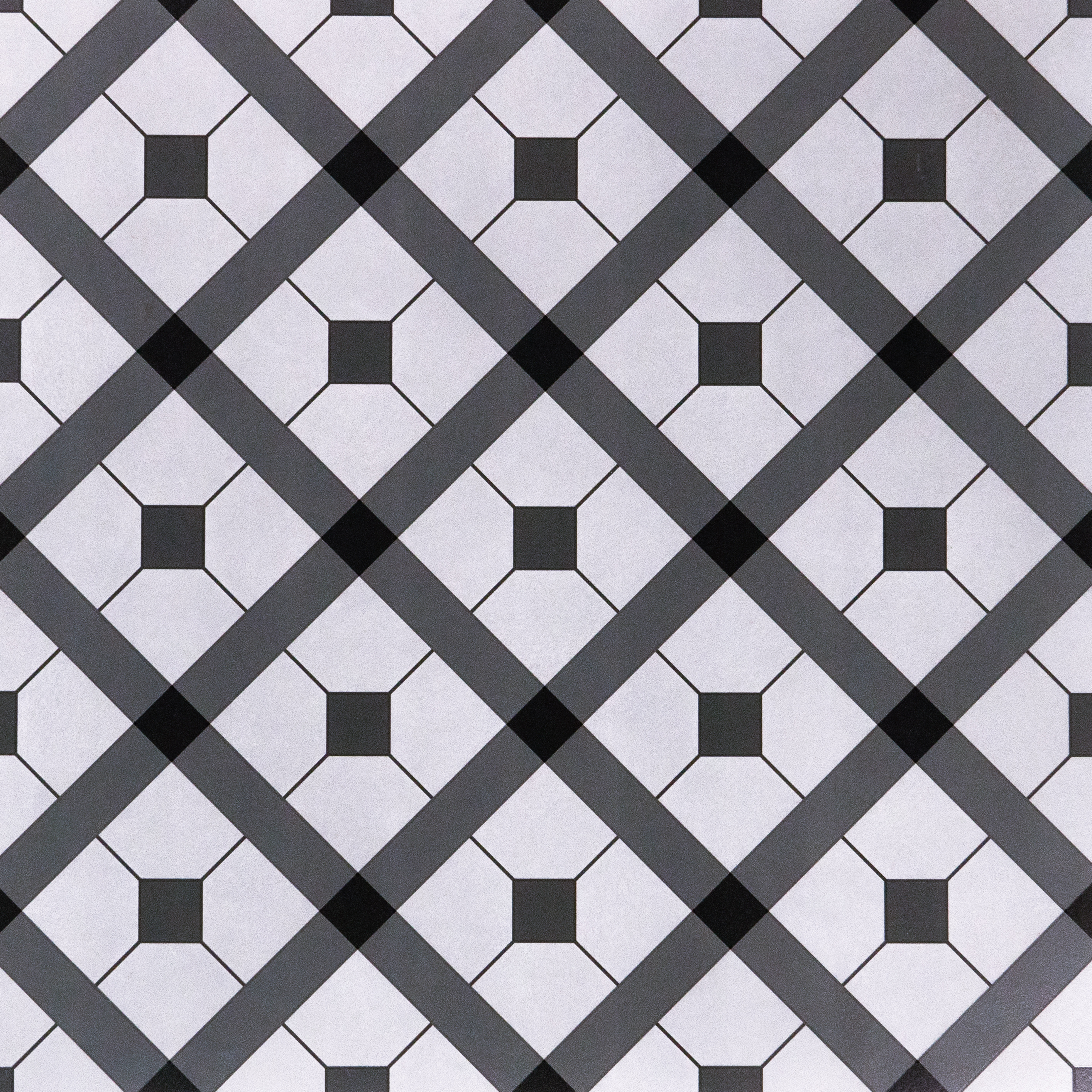Moroccan Floor & Wall Tile TL 03329 Dolce Grigio 2 ft x 2 ft Carving Matte Finish Vitrified Tile - 9 mm | Please Expect a Slight Variation of Pattern | Suitable For Kitchen, Bathroom, Dining Area