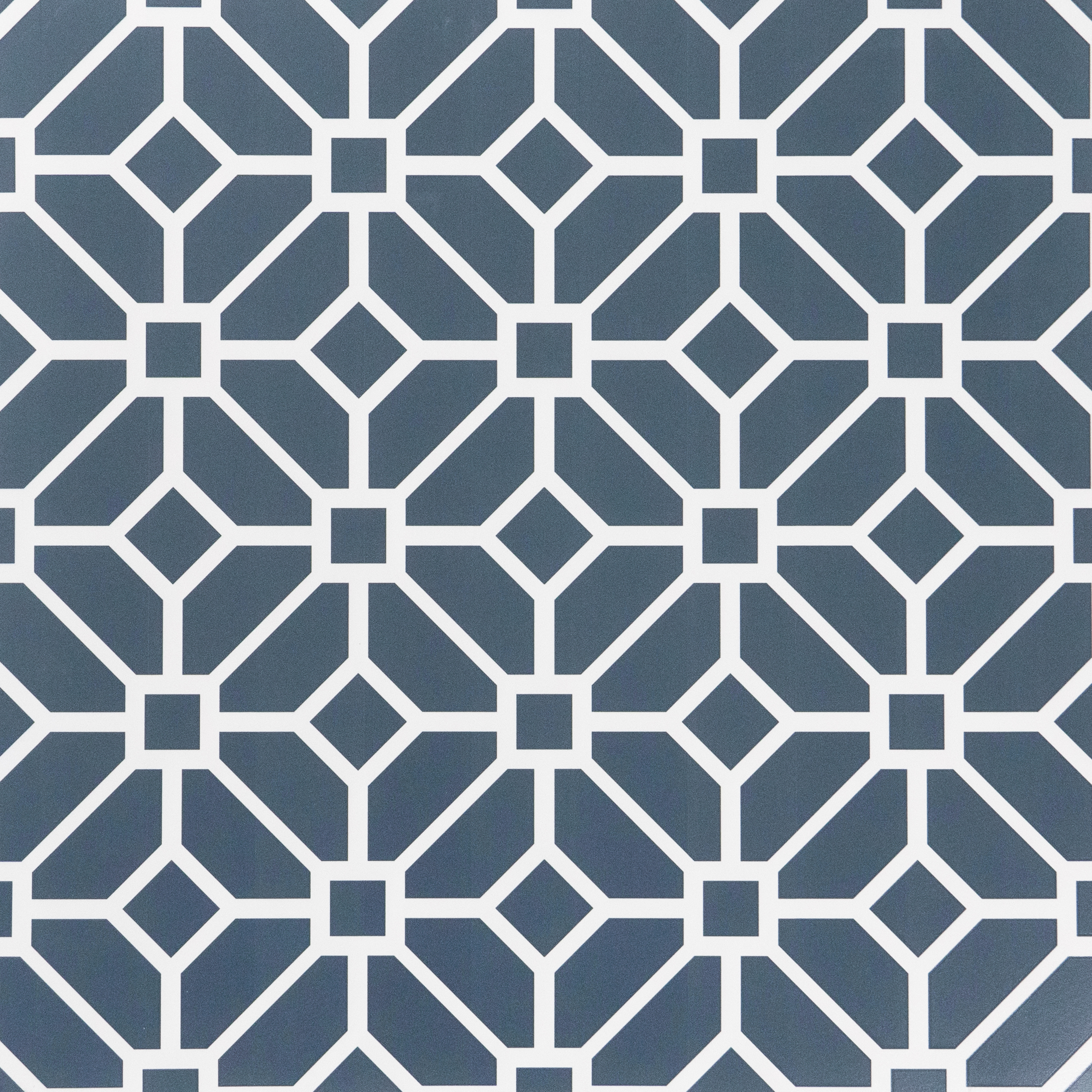 TL 03330 Eclipse Azul 600 x 600 mm Carving Matte Finish GVT Moroccan Tile - 9 mm (Sample)