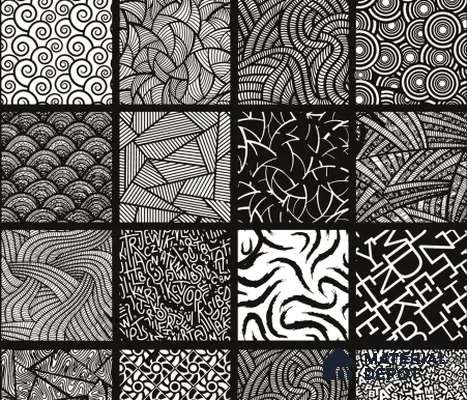 Moroccan Floor & Wall Tile TL 03355 Monarch Black 2 ft x 2 ft Carving Matte Finish Vitrified Tile - 9 mm (3 Random Design) | Suitable For Kitchen, Accent/Feature Wall, Dining Area | Please Expect a Slight Variation of Pattern