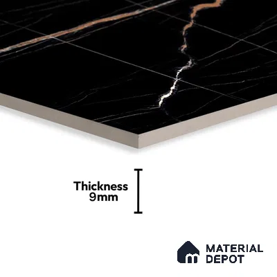 Marble Floor & Wall Tile | TL 01031 Sant Laurent 4 ft x 2 ft Vitrified Tile - 9 mm | Suitable For Living Room, Bedroom, Dining Area