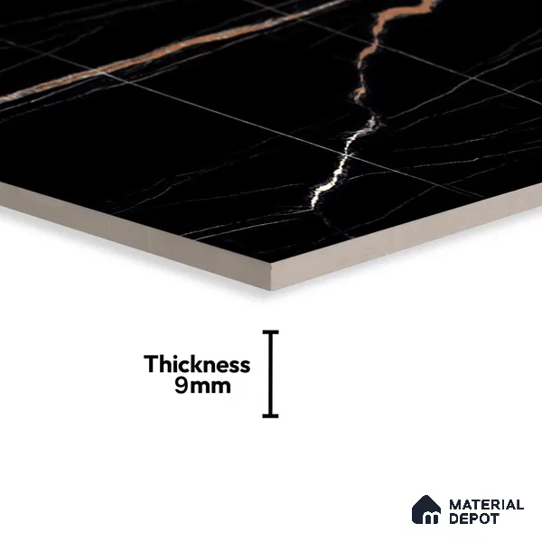 Marble Floor & Wall Tile | TL 01031 Sant Laurent 4 ft x 2 ft Vitrified Tile - 9 mm | Suitable For Living Room, Bedroom, Dining Area