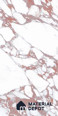 Marble Floor & Wall Tile | TL 01030 Saturio Mars 4 ft x 2 ft Vitrified Tile - 9 mm | Suitable For Living Room, Bedroom, Dining Area (Sample)