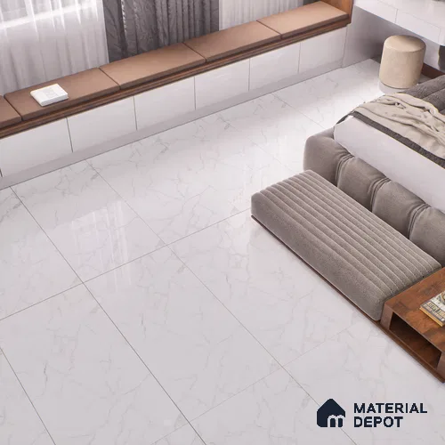 Marble Floor & Wall Tile | TL 00922 Saturio Saturn 4 ft x 2 ft Vitrified Tile - 9 mm | Suitable For Living Room, Bedroom, Dining Area
