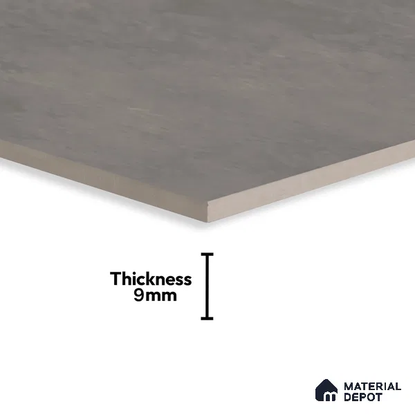 Cement Floor & Wall Tile | TL 00934 Stonex Gris 4 ft x 2 ft Matte Finish Vitrified Tile | Suitable For Living Room, Bedroom, Bathroom
