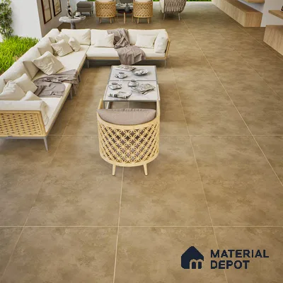 Stone Floor & Wall Tile | TL 00932 Stonex Natural 4 ft x 2 ft Matte Finish Vitrified Tile | Suitable For Living Room, Bedroom, Bathroom (Sample)